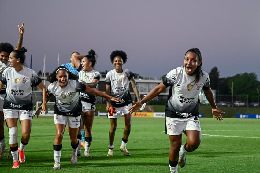 Corinthians x Boca comemoração (foto: Staff Images Woman/CONMEBOL)