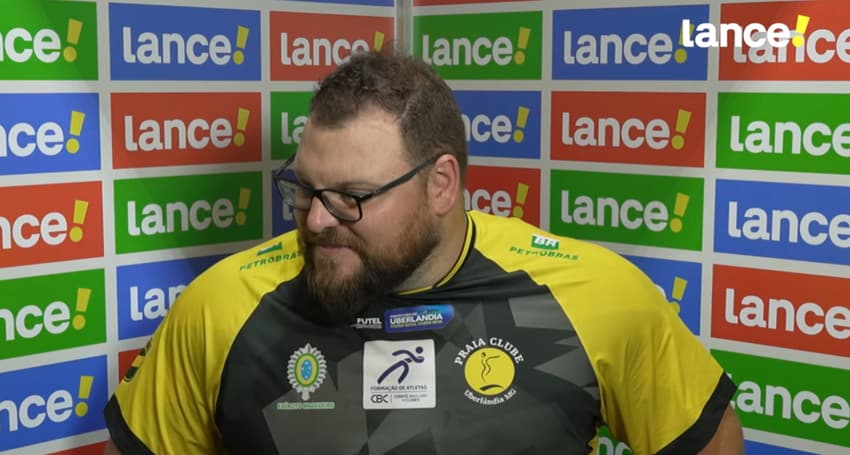 Darlan Romani em entrevista ao Lance!