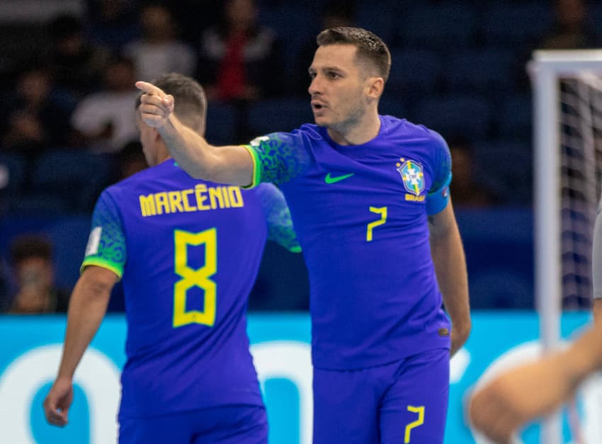 Pela final da Copa do Mundo de Futsal, o Brasil enfrenta a Argentina; confira os destaques dos jogos de hoje (Foto: Leto Ribas/CBF)