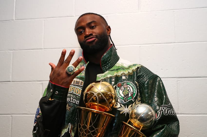 New York Knicks v Boston Celtics - Jaylen Brown