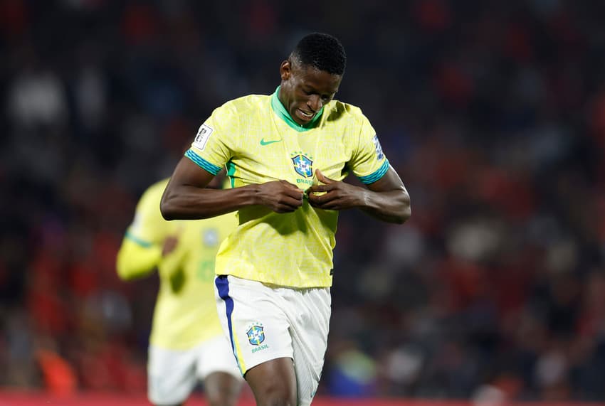 Luiz Henrique marcou o gol da vitória da Seleção Brasileira contra o Chile nas Eliminatórias