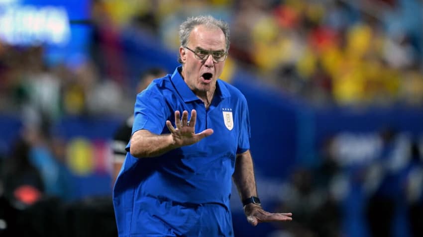 Marcelo Bielsa, técnico do Uruguai