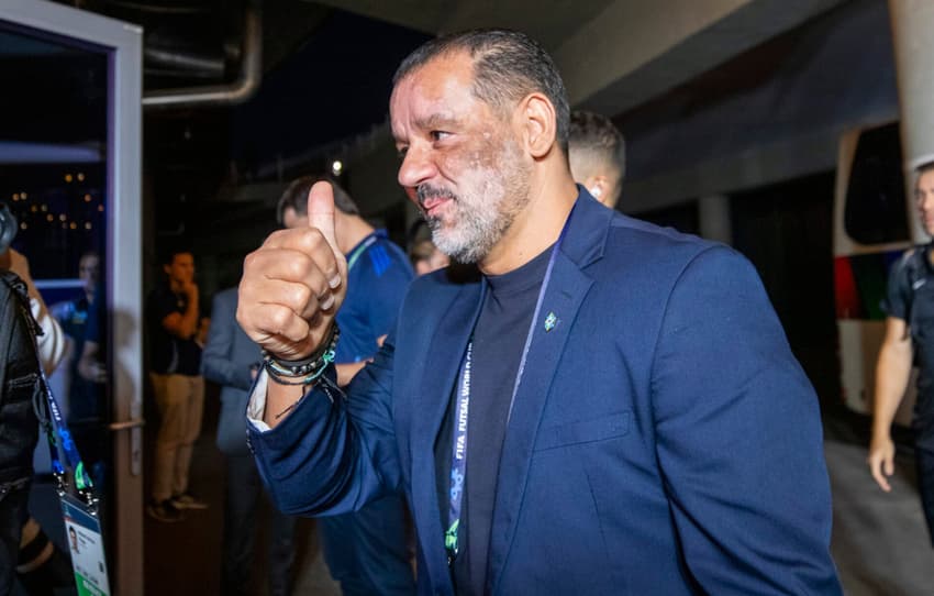 Marquinhos Xavier, técnico da Seleção Brasileira de futsal