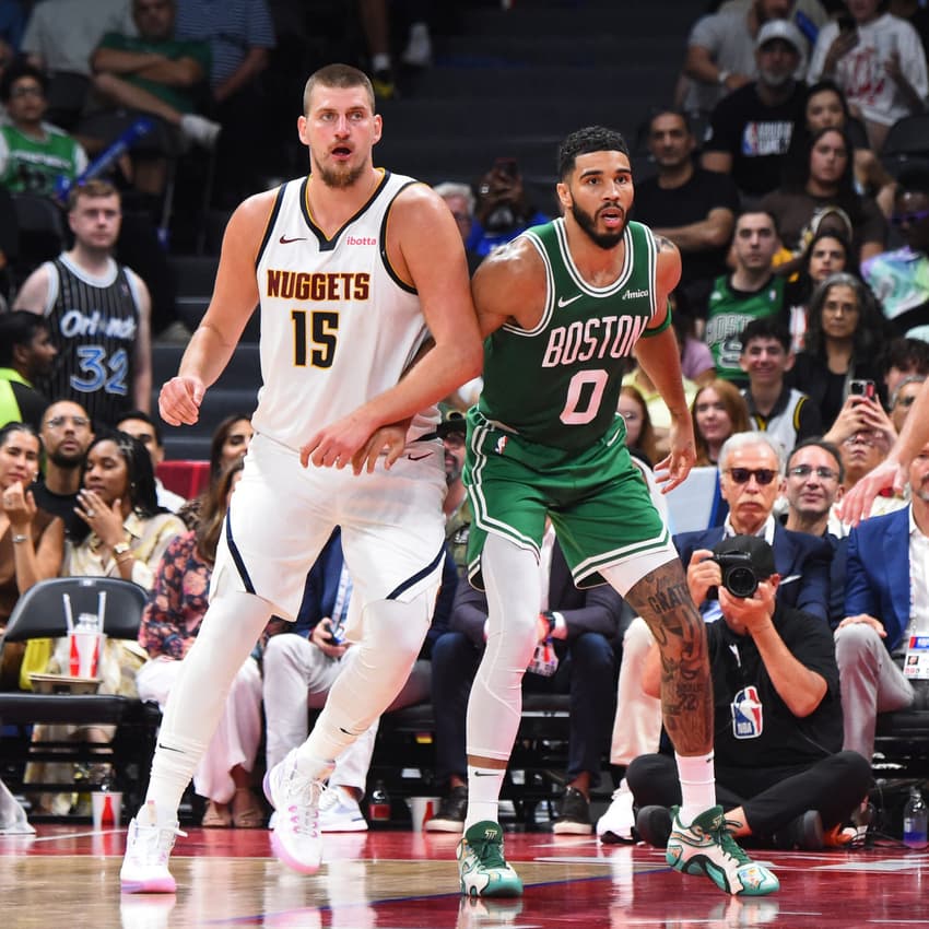 Nikola Jokic - Jayson Tatum - Denver Nuggets - Boston Celtics - NBA