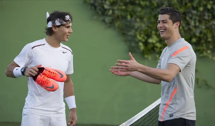 Rafael Nadal e Cristiano Ronaldo