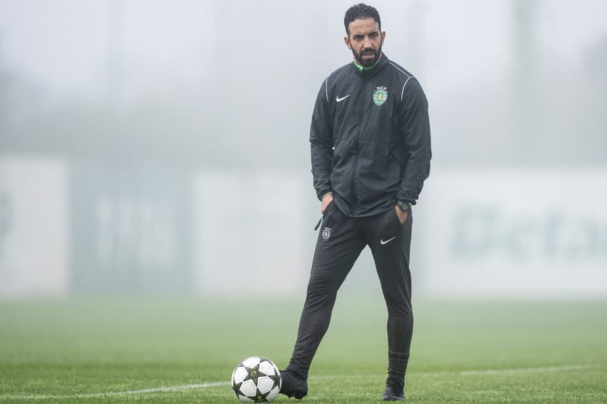 Rúben Amorim - treino do Sporting