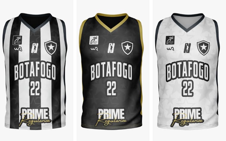 Uniformes do Botafogo Basquete