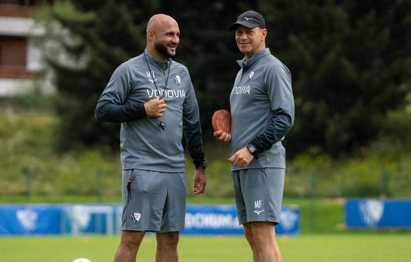 Markus Feldhoff e Murat Ural comandarão o Bochum após a demissão do treinador Peter Zeidler (Foto: Reprodução/Instagram)