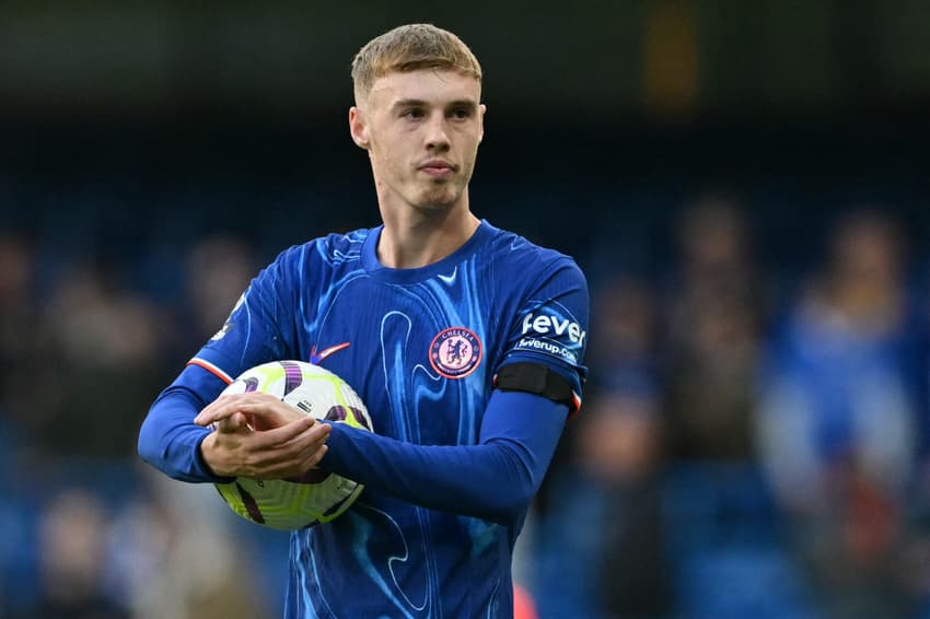 Palmer é o vice-artilheiro da Premier League 2024-25, com seis gols (Foto: Glyn KIRK / AFP)