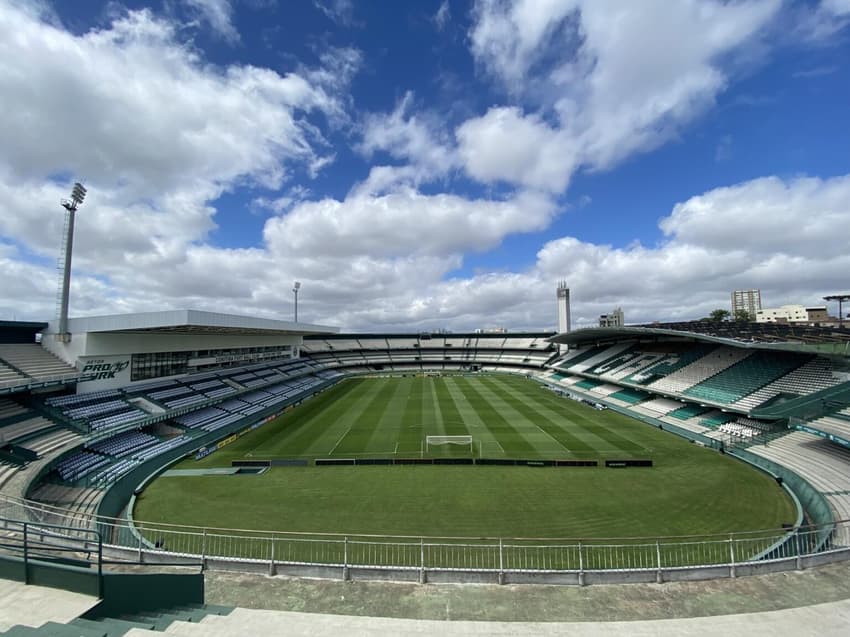 Couto Pereira: como chegar e onde é cada portão