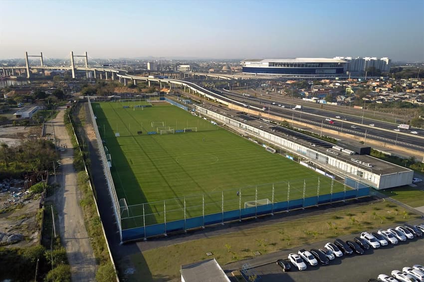 Veja as estruturas do CT do time do Grêmio (Foto: Grêmio)