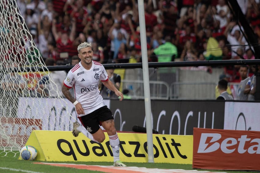 Em junho de 2024, o Flamengo aplicou sua maior goleada sobre o Vasco pelo placar de 6 a 1, em partida válida pelo Brasileirão (Foto: Thiago Vasconcelos Dos Santos/AGIF)