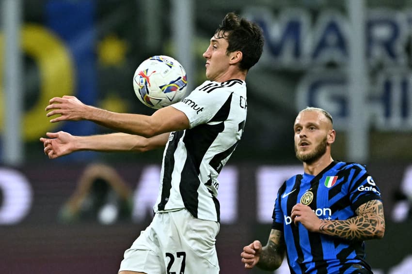 Inter e Juventus fizeram empate animado na Serie A italiana (Foto: Gabriel Bouys/AFP)