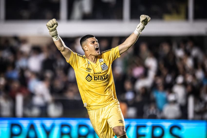 Em jogo hoje, o Santos encara a Chapecoense fora de casa (Foto: Abner Dourado/AGIF)