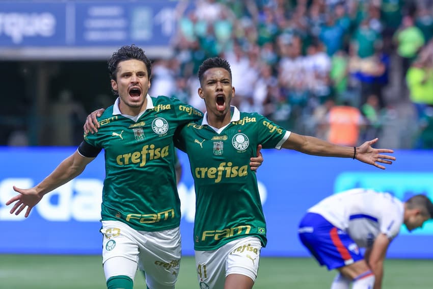 raphael-veiga-estevao-gols-palmeiras-fortaleza-campeonato-brasileiro-31-rodada-2