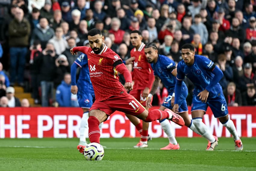 Salah - Liverpool x Chelsea