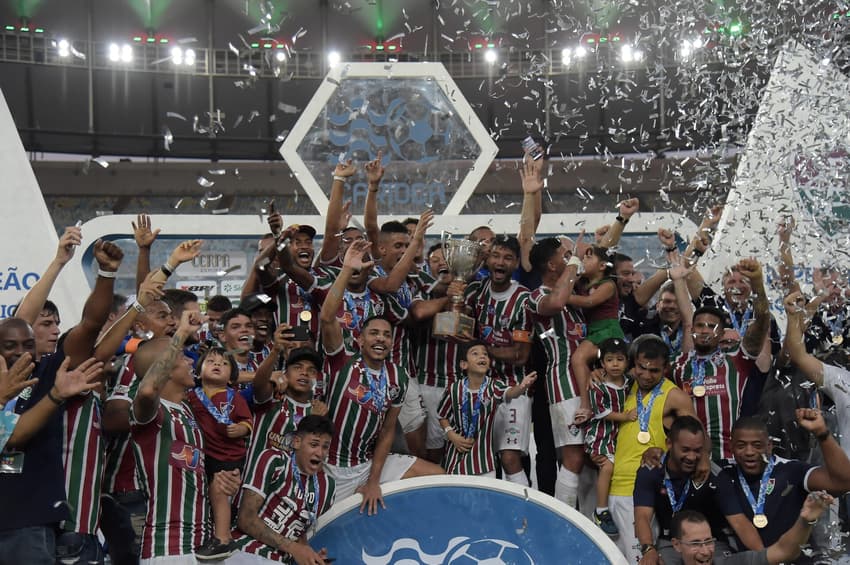 Em 2018, o Fluminense foi campeão da Taça Rio em cima do Botafogo pela última final que os dois times realizaram (Foto: Thiago Ribeiro/AGIF)