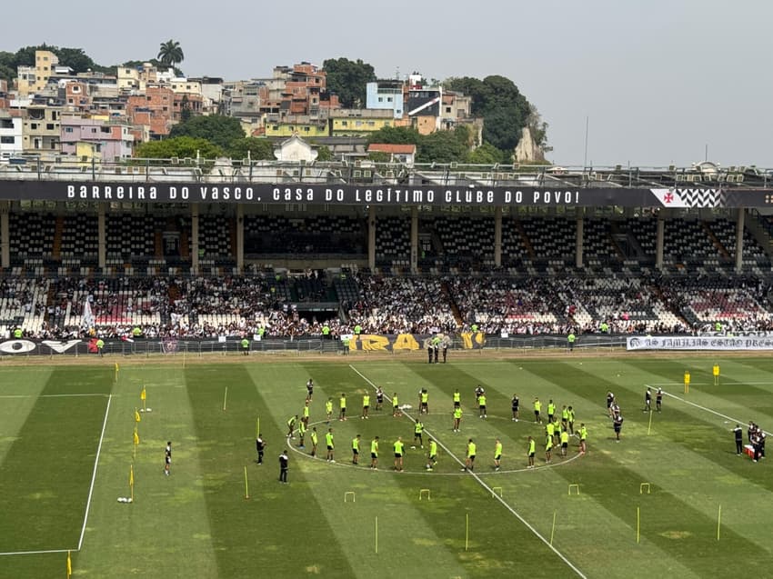 Vasco - Treino aberto