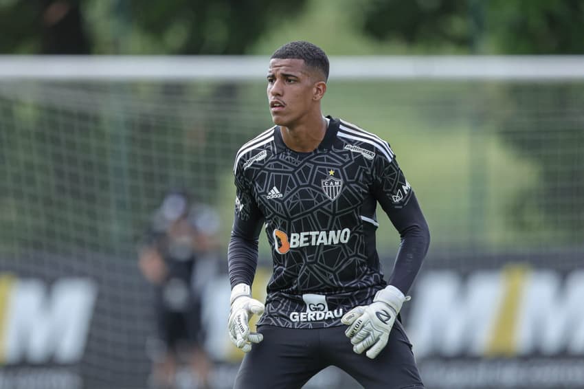 Gabriel Delfim, goleiro reserva do Atlético-MG (Foto: Bruno Sousa / Atlético)