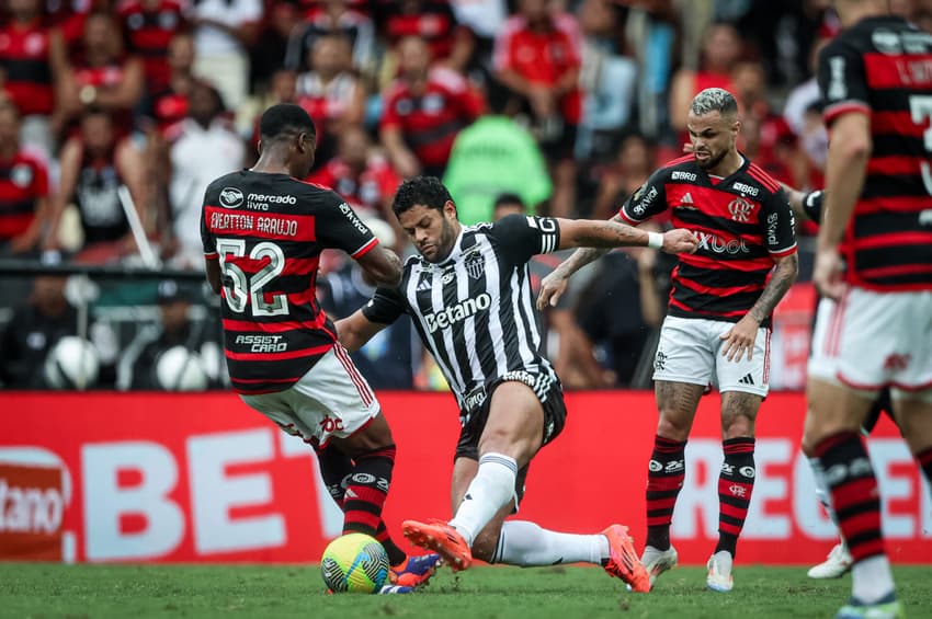 Atlético-MG é derrotado por 3 a 1 para o Flamengo, no jogo de ida da Copa do Brasil, no Maracanã (Foto: Pedro Souza/Atlético)