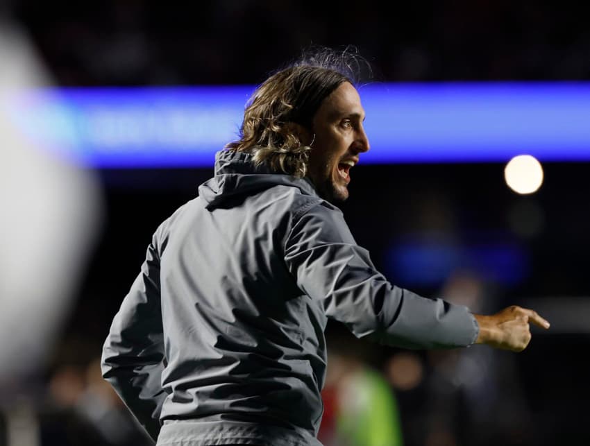 Técnico do São Paulo, Luis Zubeldía