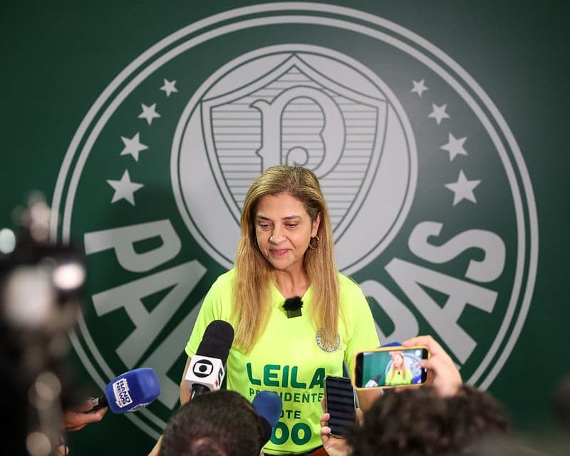 Leila Pereira - Palmeiras - eleição