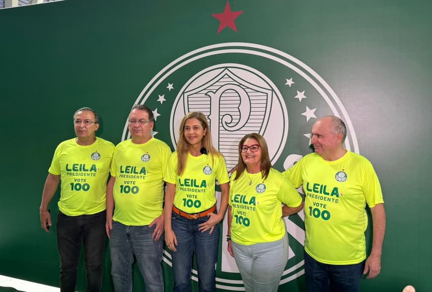 Leila Pereira é reeleita presidente do Palmeiras