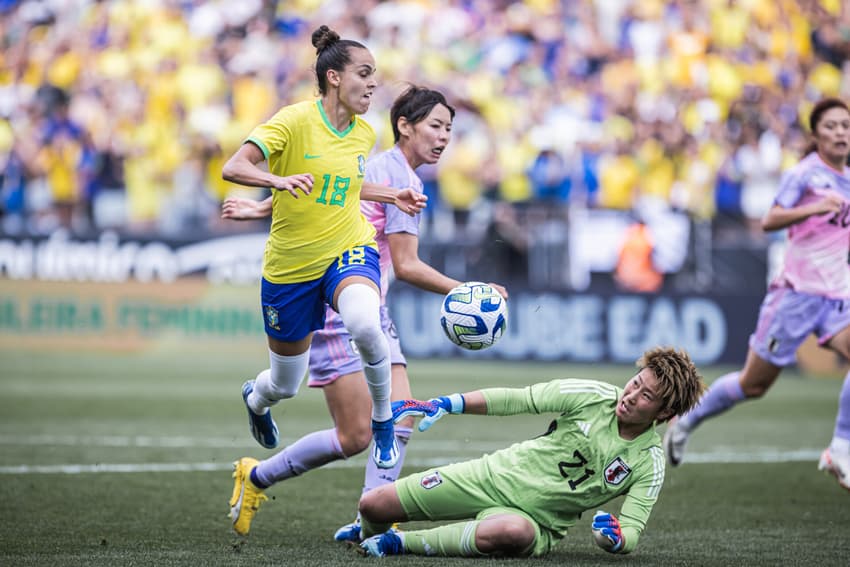 AMISTOSO FEMININO, BRASIL X JAPAO