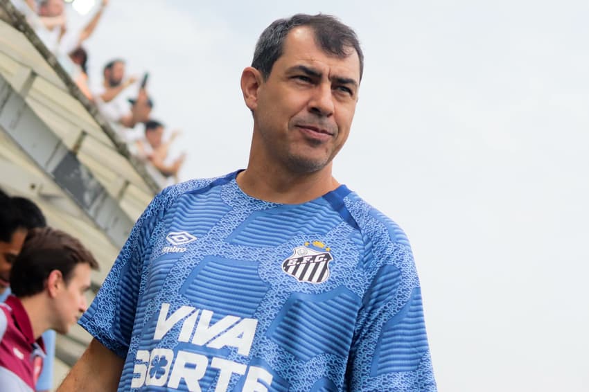 Fábio Carille, técnico do Santos