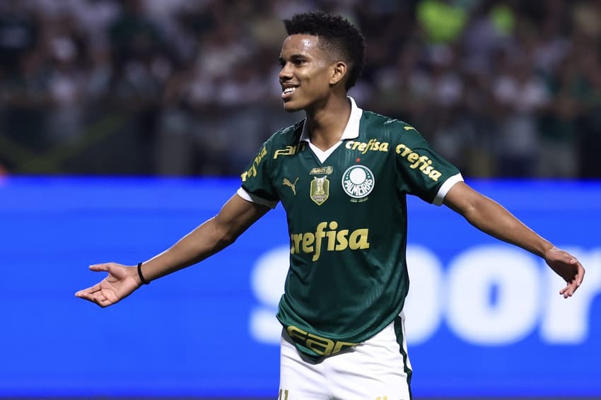 Estêvão, atacante do Palmeiras