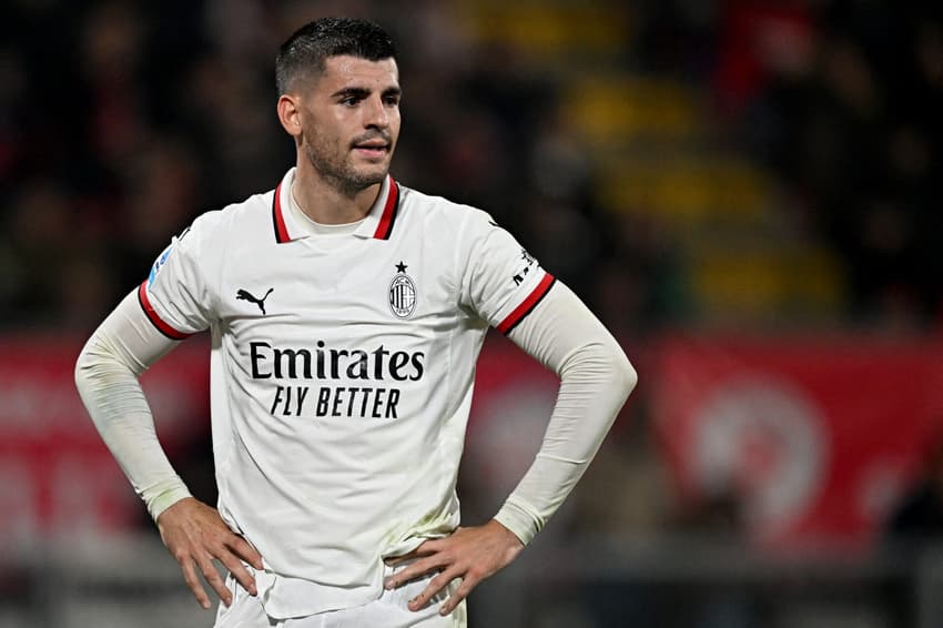 Alvaro Morata, atacante do Milan