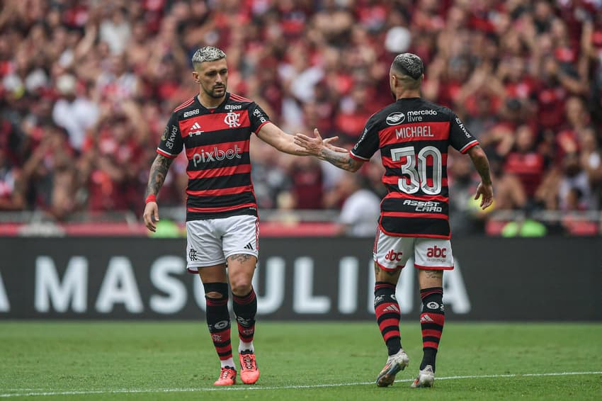 Arrascaeta - Michael - Flamengo - Copa do Brasil 