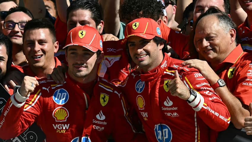 Charles Leclerc - Carlos Sainz - Ferrari - Fórmula 1 - F1