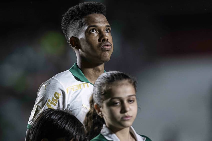 Estevao antes de Atletico-GO x Palmeiras. (Foto: Heber Gomes/AGIF)