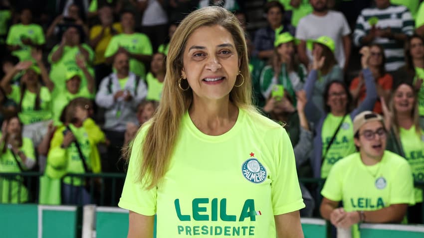 Leila Pereira é reeleita presidente do Palmeiras