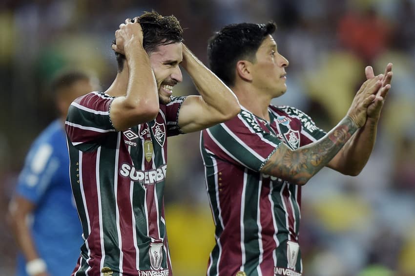 Martinelli se lamenta de lance na estreia do Fluminense no Brasileirão contra o Bragantino