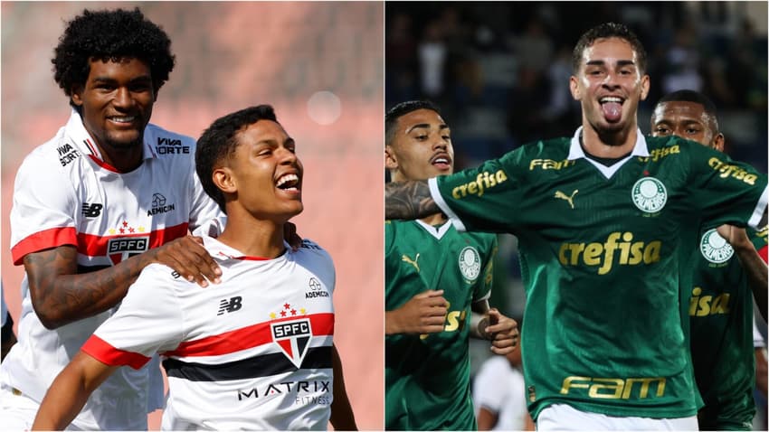 São Paulo x Palmeiras disputam a final da Copa do Brasil sub-20 2024