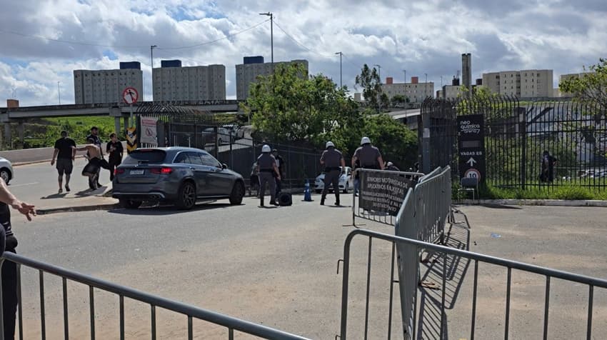 Corinthians Vasco da Gama briga Polícia Neo Química Arena