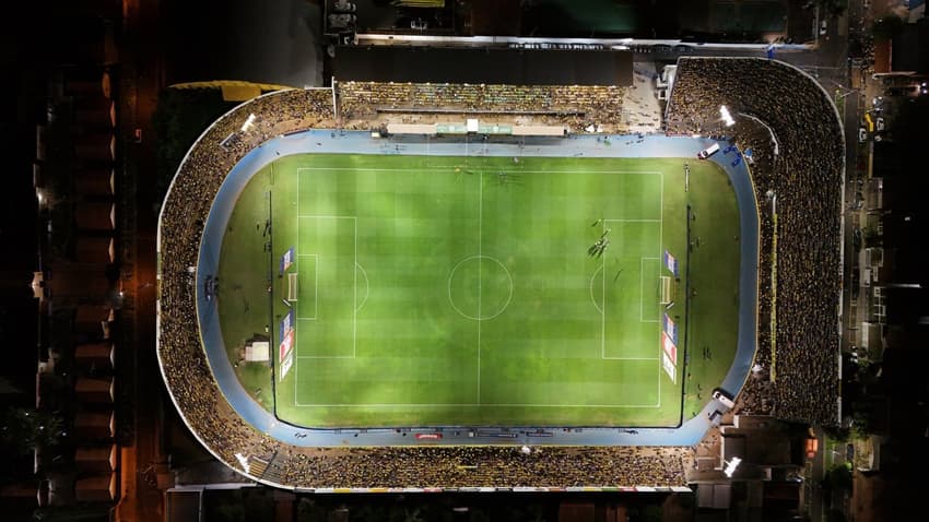 Estádio Municipal José Maria de Campos Maia, que pertence ao Mirassol