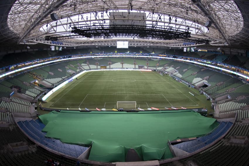 Vista geral do Allianz Parque para partida entre Palmeiras e Grêmio