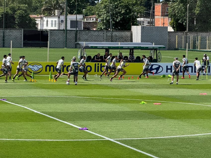 Atlético-MG treina para a final da Libertadores