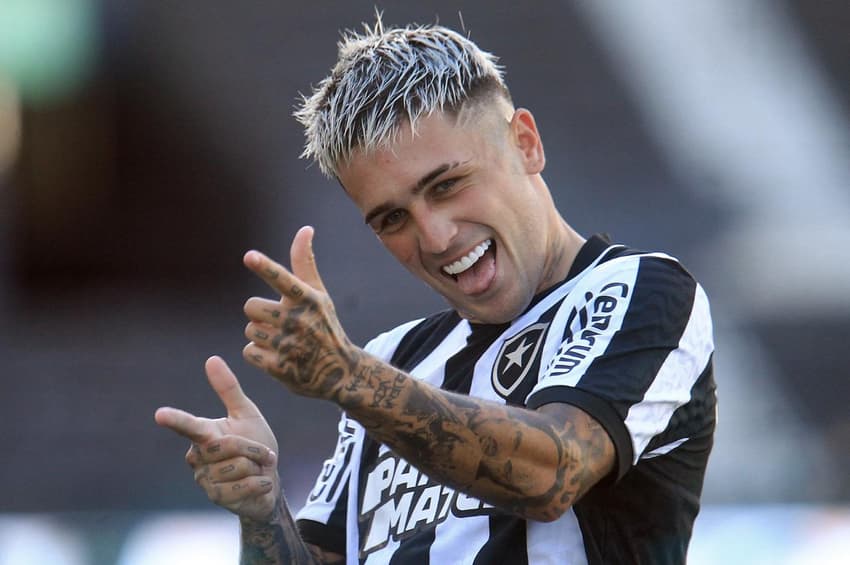 Diego Hernández em ação pelo Botafogo (Foto: Divulgação)