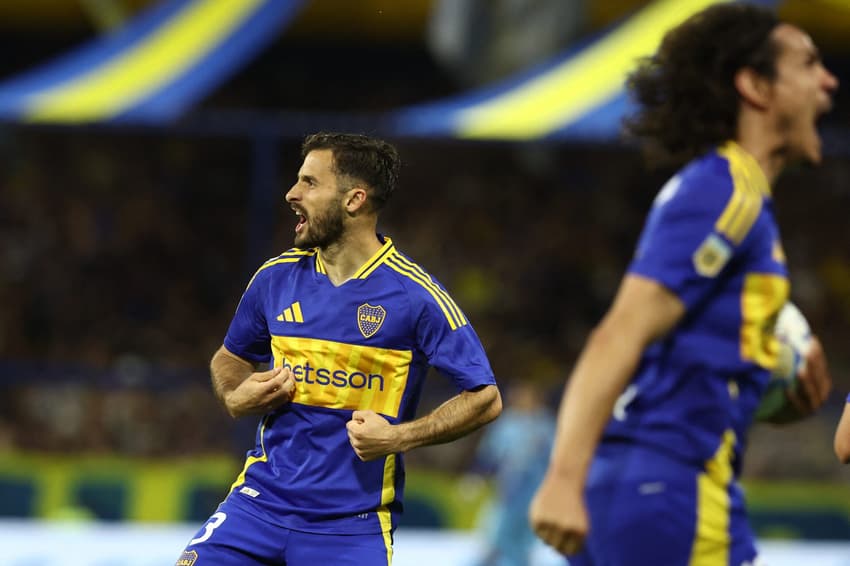 Boca Juniors e Godoy Cruz se enfrentam pelo Campeonato Argentino (Foto: ALEJANDRO PAGNI / AFP)