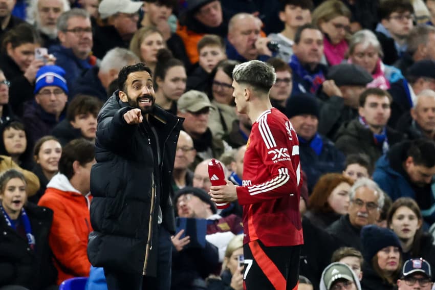 Rubén Amorim estreia com o Manchester United em competições europeias após empatar na Premier League; confira os destaques dos jogos de hoje (Foto: Darren Staples / AFP) 