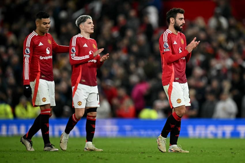 O Manchester United encara o PAOK pela Europa League (Foto: Paul ELLIS / AFP)