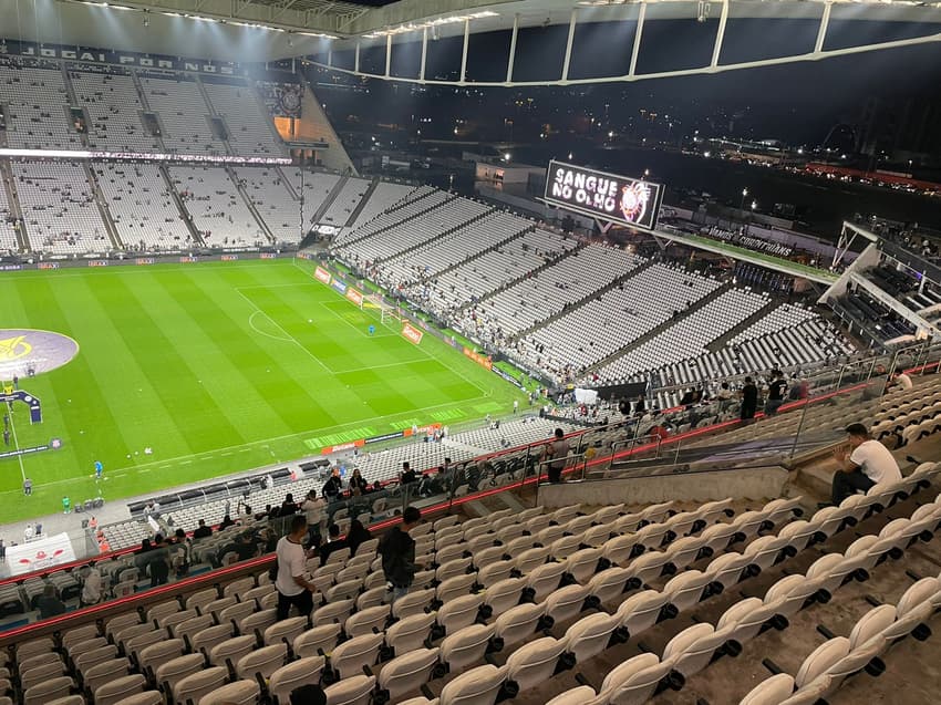 Corinthians e Palmeiras na Neo Química Arena