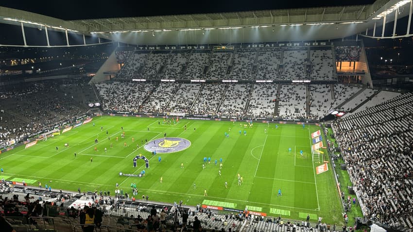 Corinthians e Palmeiras na Neo Química Arena