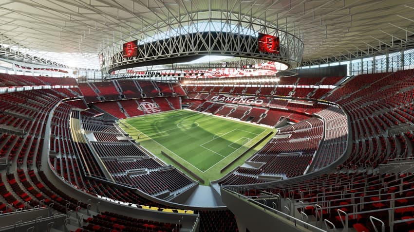 novo estádio flamengo