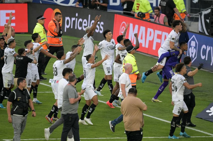 A melhor campanha do Botafogo na Libertadores aconteceu em 2024, com o título da equipe carioca (Foto: JUAN MABROMATA / AFP)