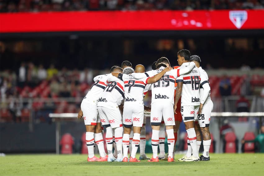 Elenco do São Paulo no MorumBis